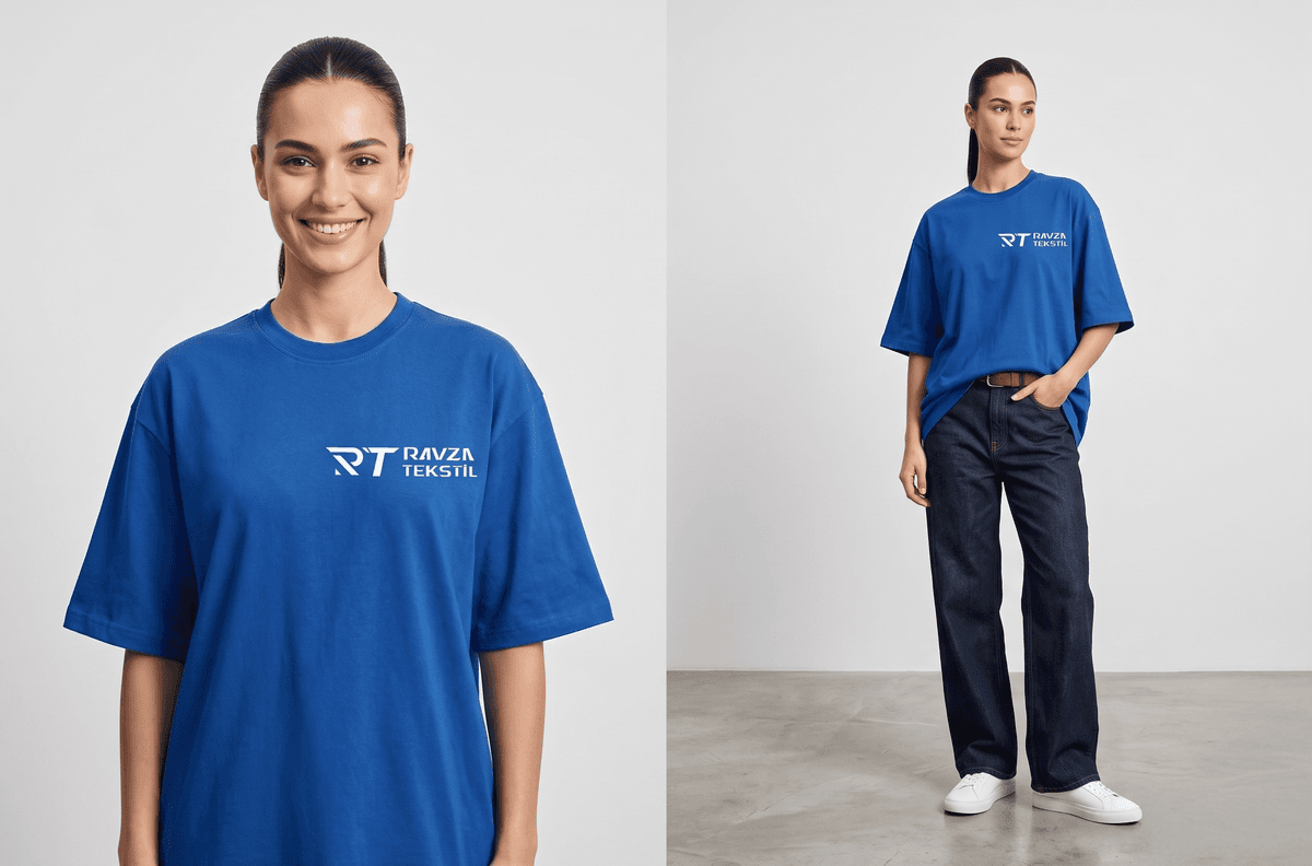 Oversize Tişört Kadın