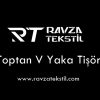 Toptan-V Yaka-Tişört
